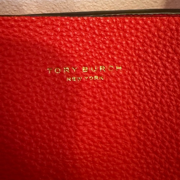 Tory Burch Perry Leather Tote – Red / Pink NWOT - Picture 2 of 7